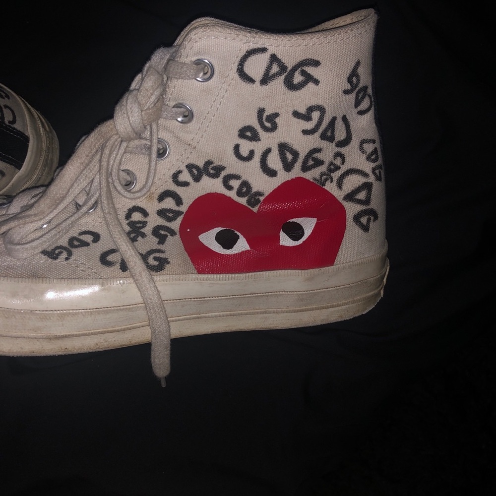 Custom Comme des Garcons (Size 11)